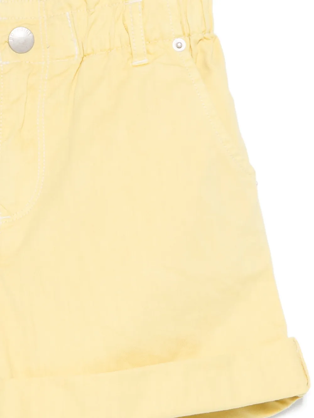 Bonpoint Cathy shorts met manchetten Geel