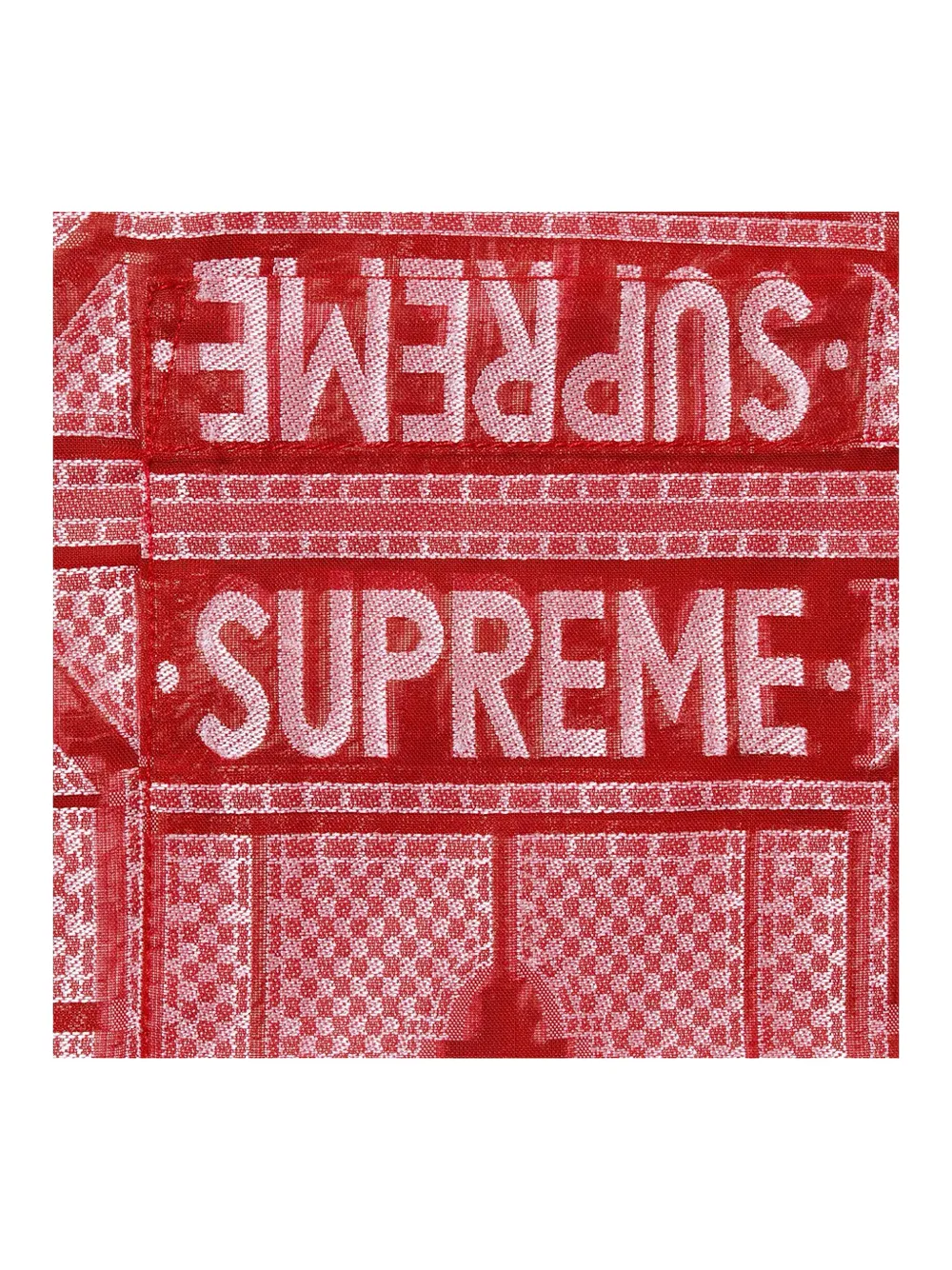 Supreme Tray jacquard shirt - Rood