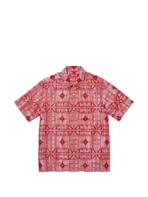 Supreme Tray jacquard shirt