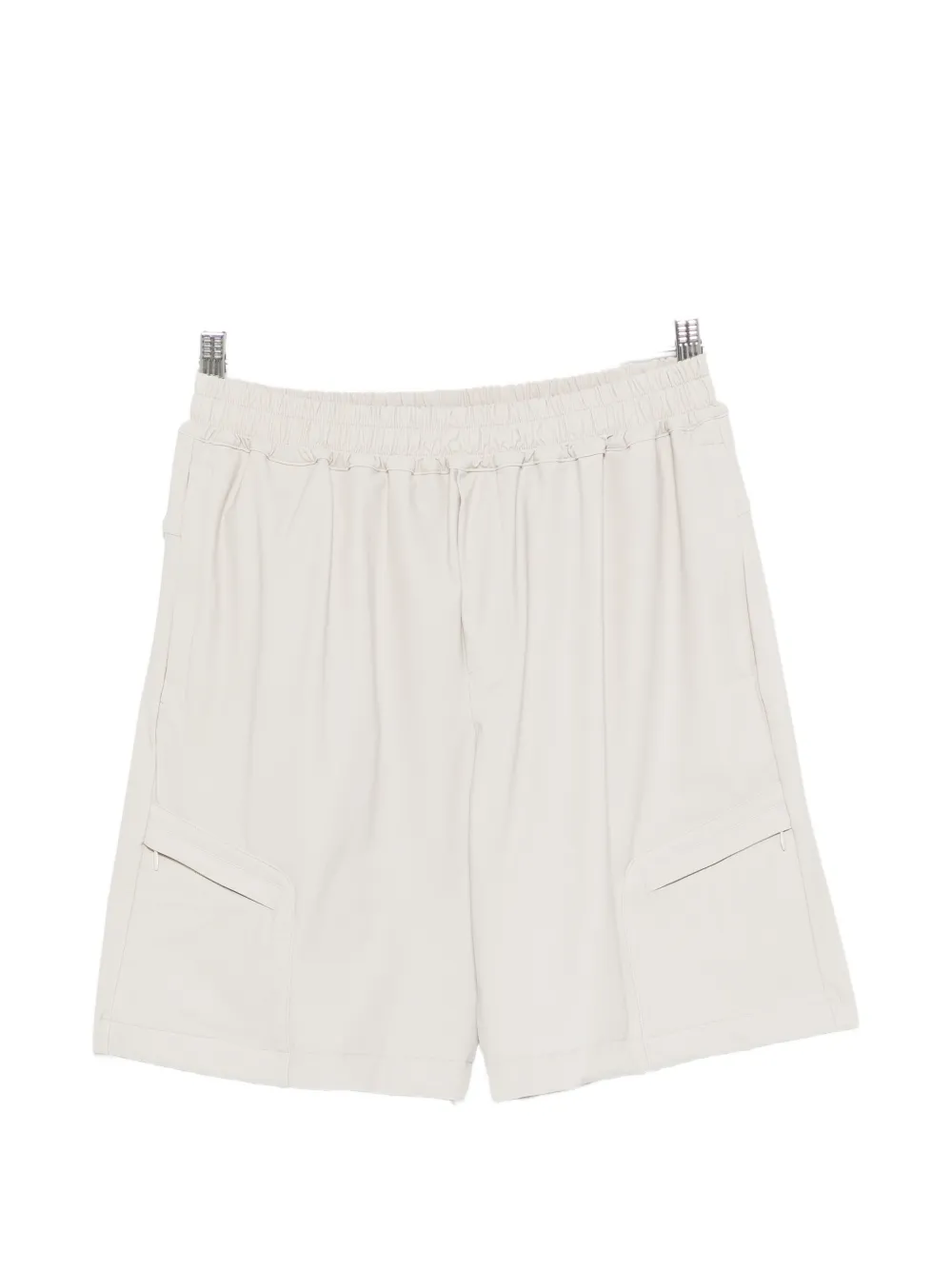 Eleventy elastic-waistband pocket shorts - Toni neutri