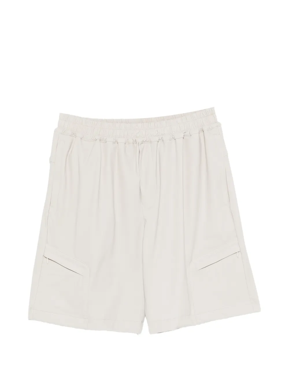 Eleventy elastic-waistband pocket shorts - Toni neutri