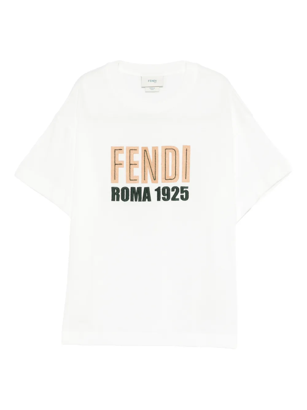 Fendi Kids white T-shirt - Bianco