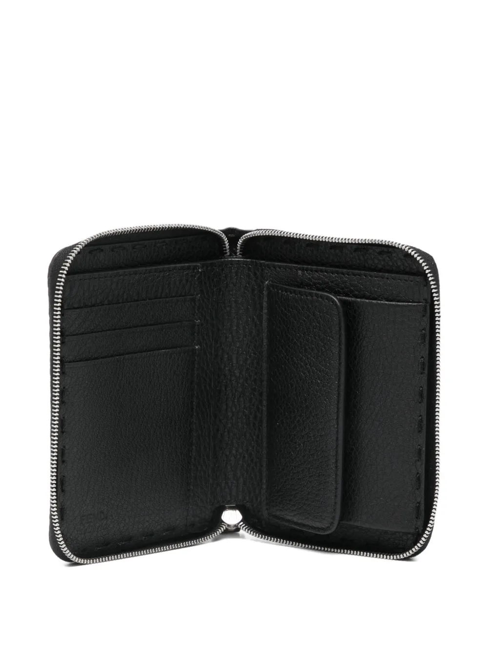  Fendi Zip Wallet - Black 