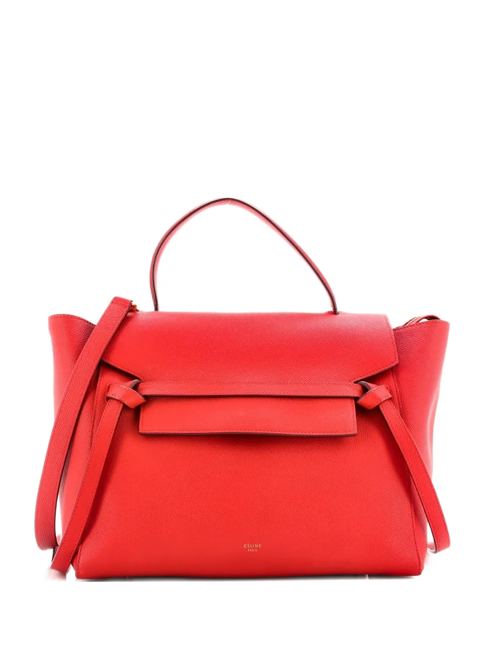 Celine Pre-Owned Belt Bag Textured Leather Mini shoulder bag - Rot
