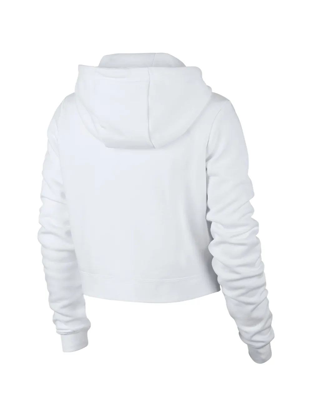 Nike Cropped hoodie Wit