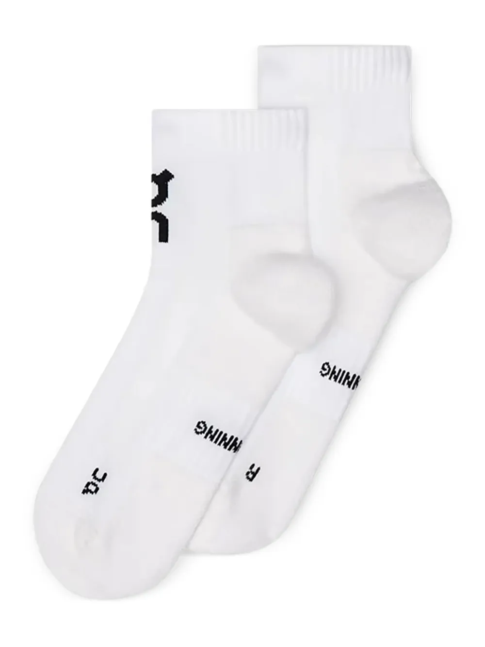On Running logo-embellishment socks - Bianco
