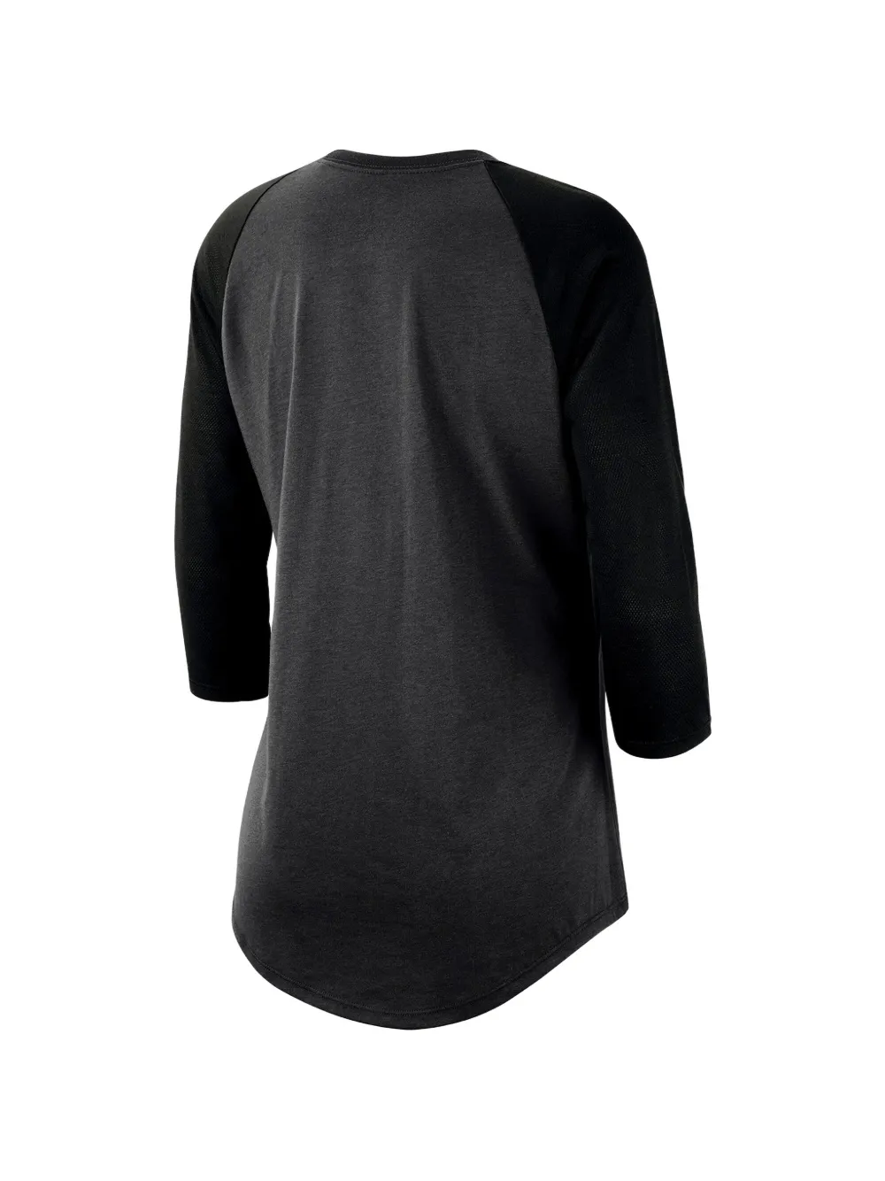 Nike NBA GS Warriors Wordmark T-shirt met raglan mouwen Grijs
