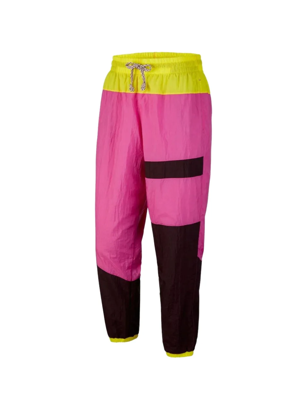 Nike colourblock-design basketball track pants - Rosa