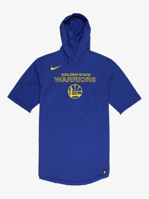 Nike NBA Golden State Warriors short-sleeve hooded T-shirt