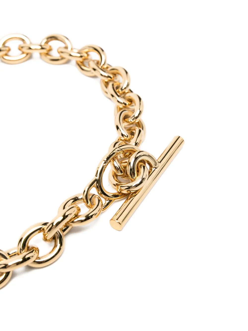  Alexander Mcqueen T-bar Chain Belt - Gold 