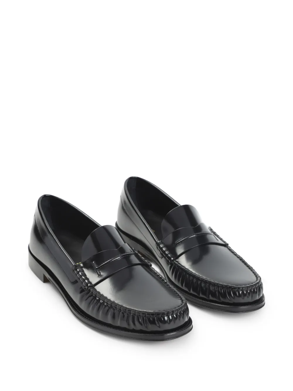 TOM FORD leather loafers - Nero