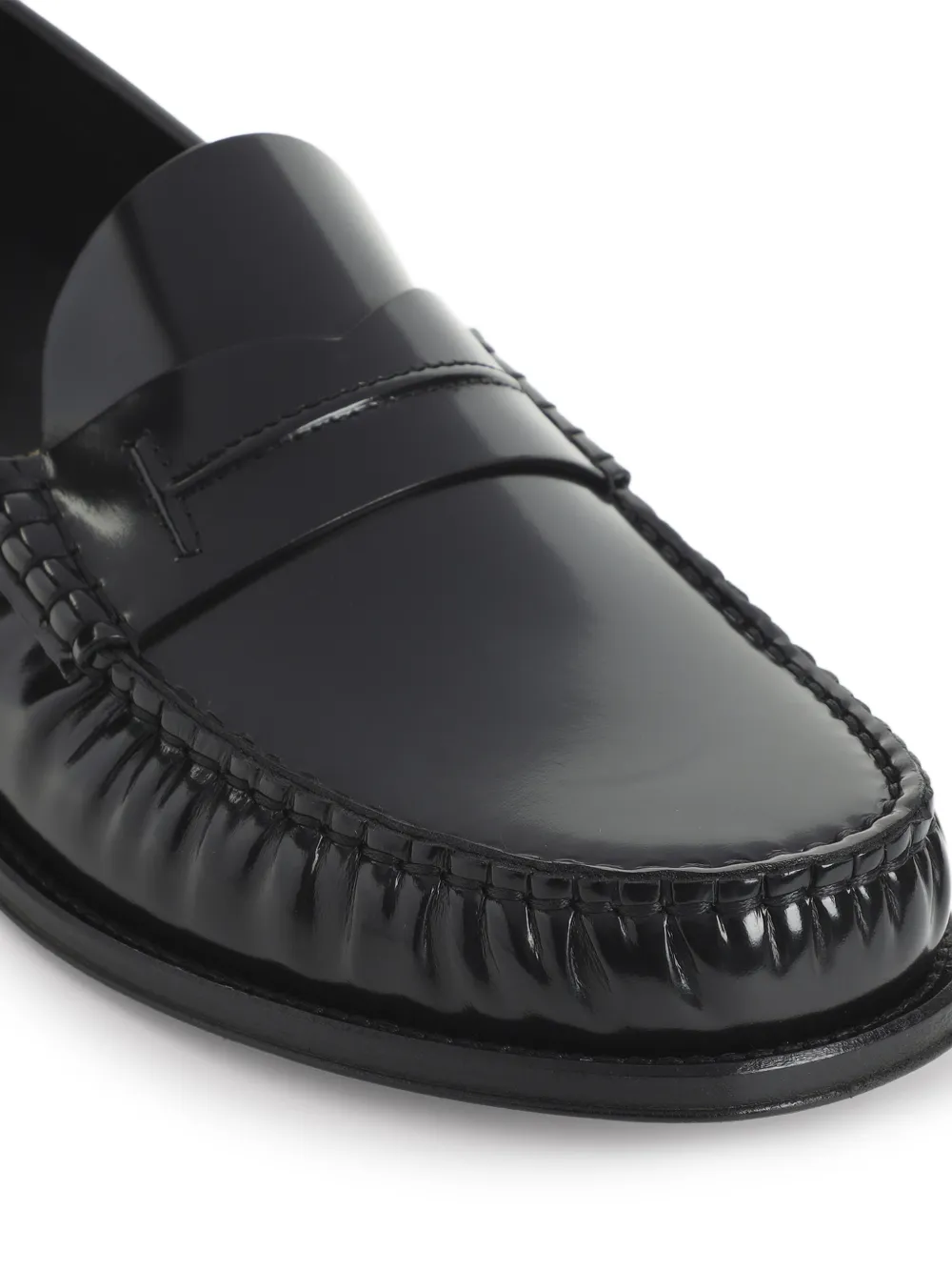 TOM FORD leather loafers Zwart