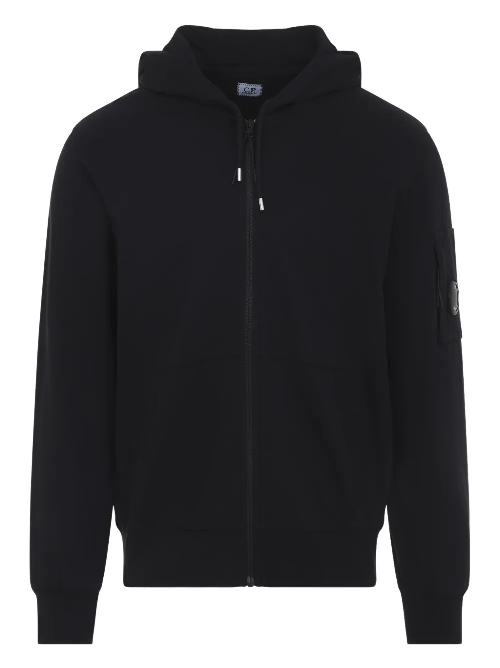 C.P. Company zip hooded hoodie - Nero