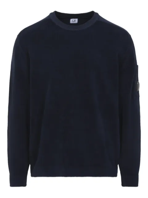 C.P. Company patch crew neck sweater