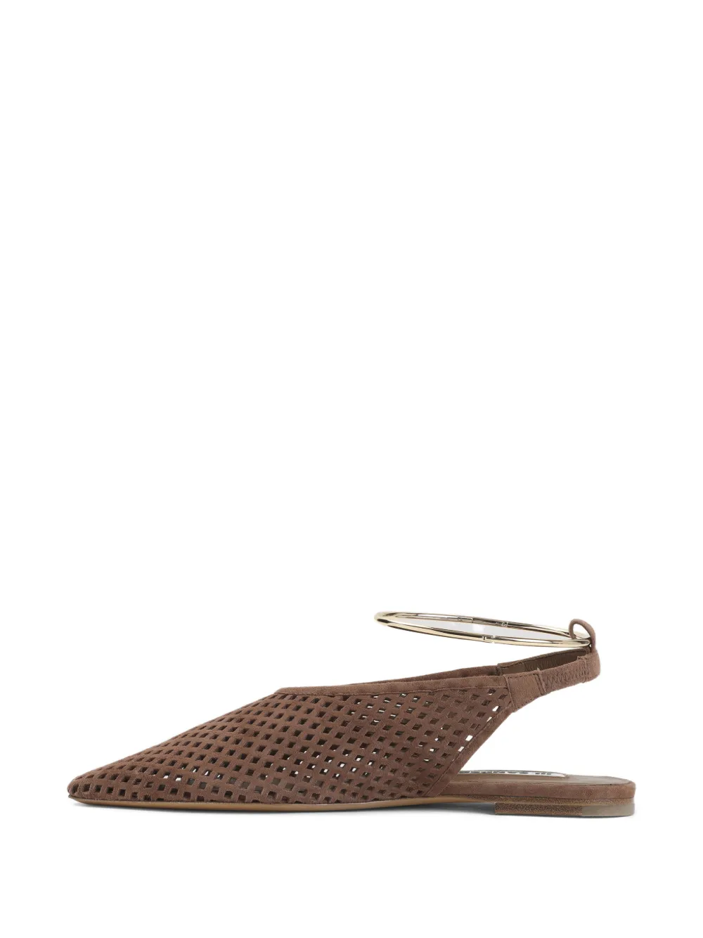 Jil Sander slingback flat pumps Bruin