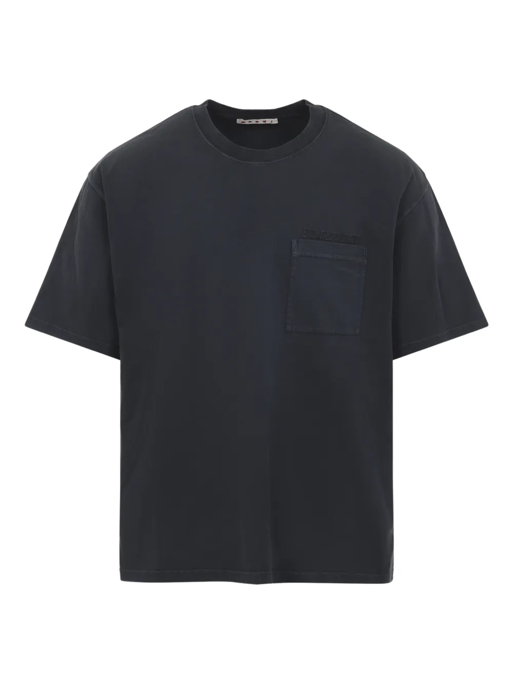 Marni pocket logo T-shirt - Grigio