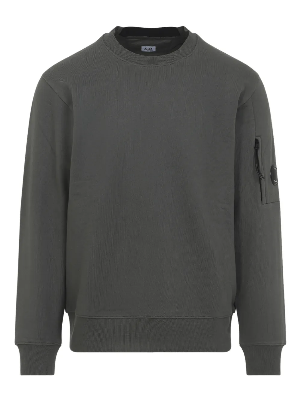 C.P. Company zip-pocket crew-neck sweatshirt - Grigio