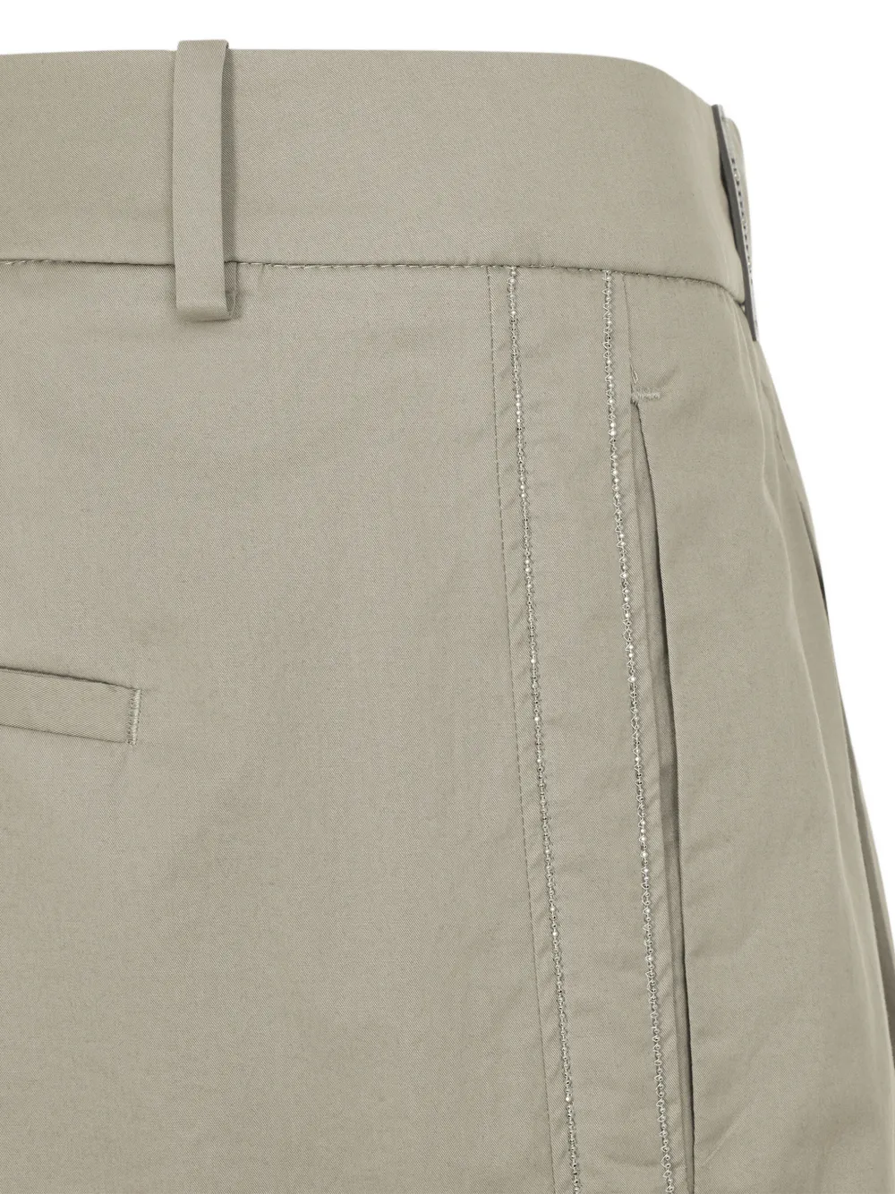 Peserico Palazzo broek met wijde pijpen Beige