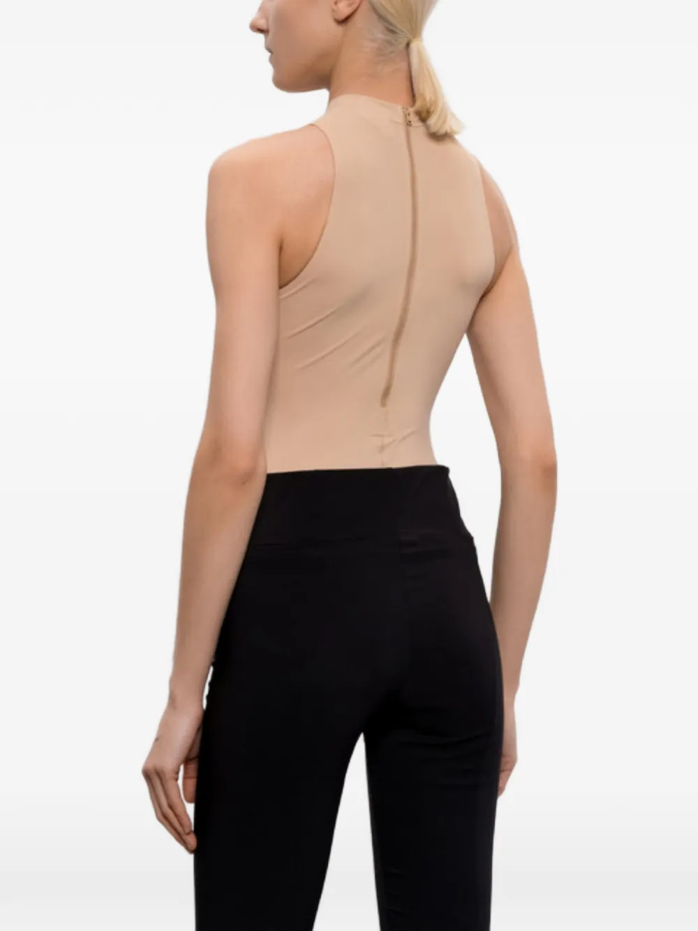VETEMENTS Romper met logodetail Beige