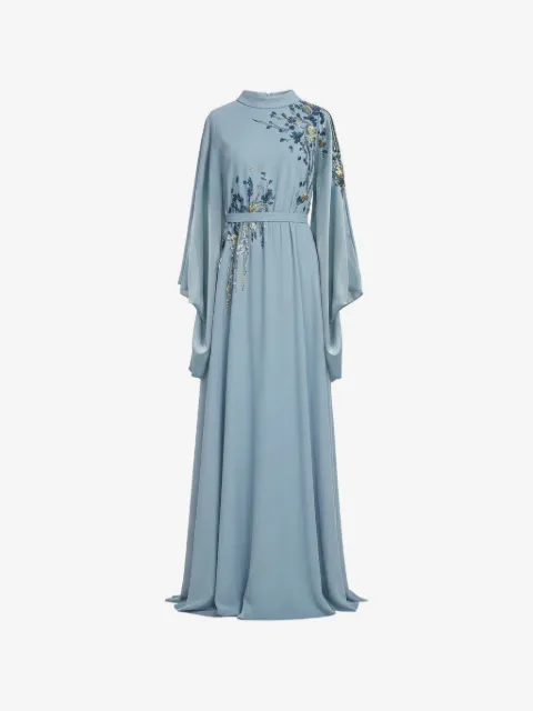 Saiid Kobeisy high-neck embroidered dress