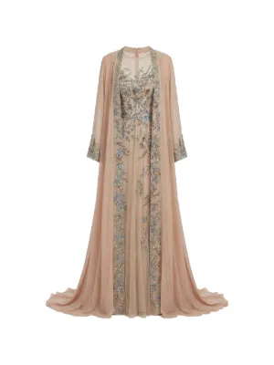 Saiid Kobeisy Embroidered Dress | Blue | FARFETCH
