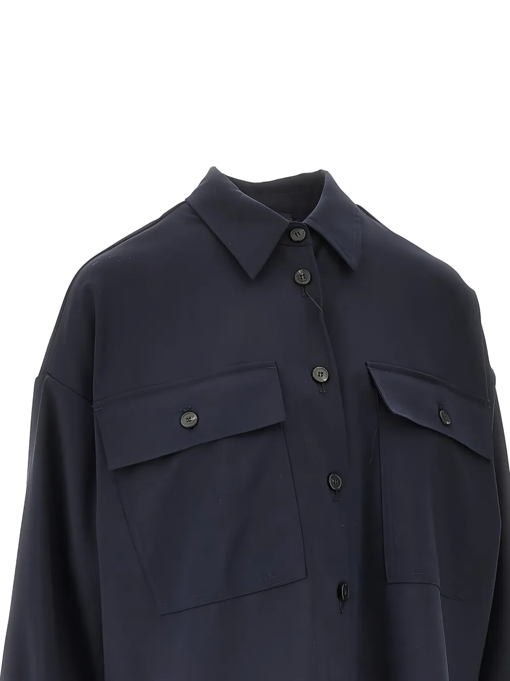 Weekend Max Mara pocket overshirt - Blauw