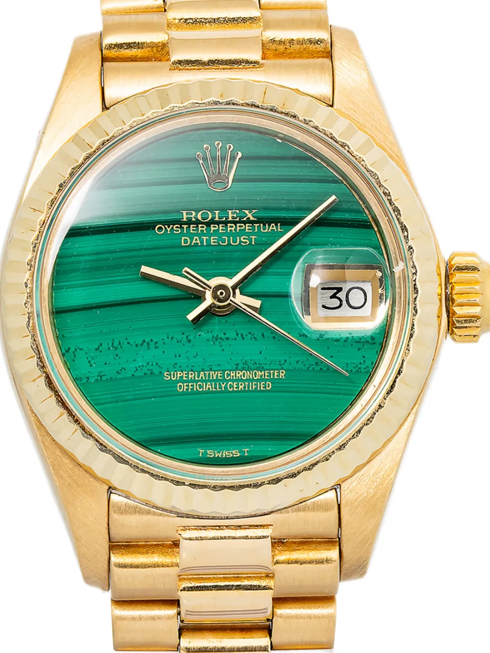  Rolex Datejust 26mm Watch - Green 
