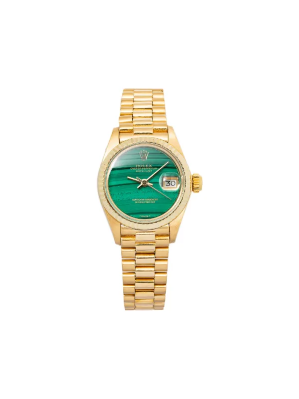 Rolex デイトジャスト 26mm | グリーン | FARFETCH JP