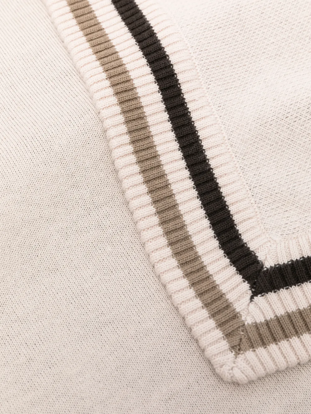  Fendi Kids Teddy-embellishment Blanket - Neutrals 