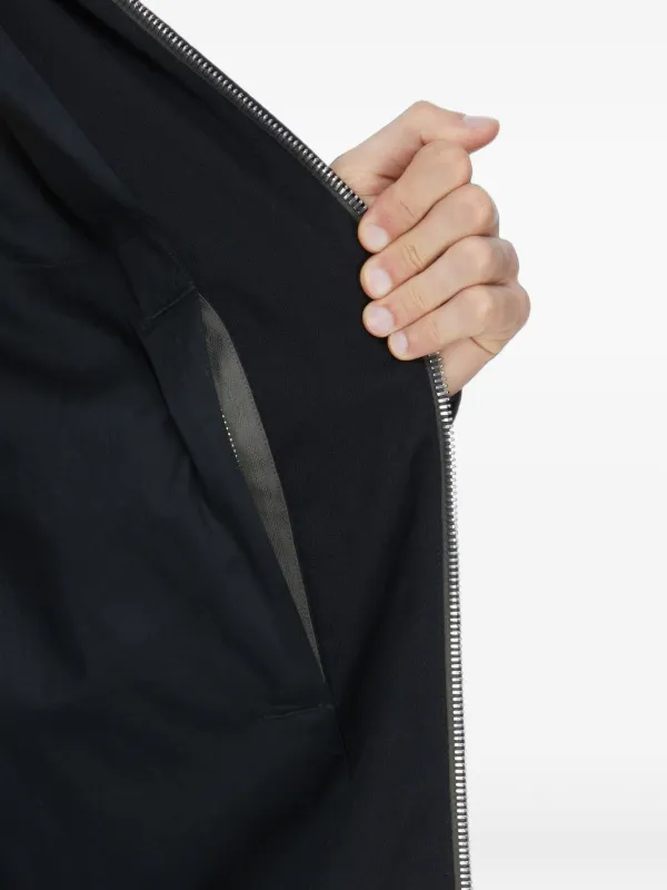 Rick Owens ポインテッドカラー ボンバージャケット | ブラック