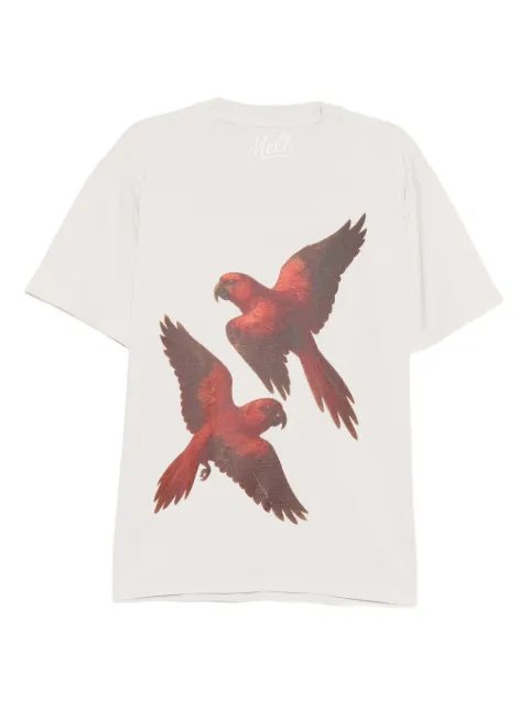 Melt graphic-print T-shirt