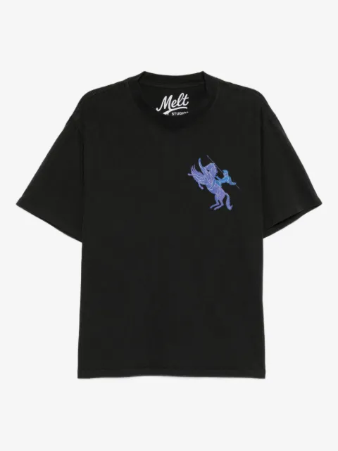 Melt horse-print T-shirt