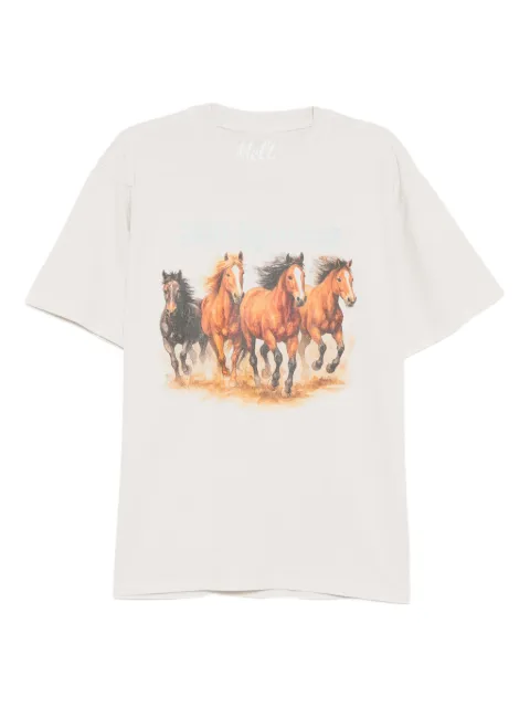 Melt horse-print T-shirt