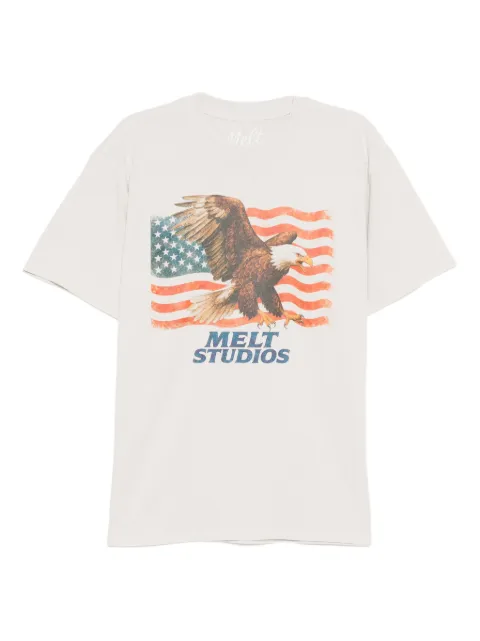 Melt eagle-print T-shirt