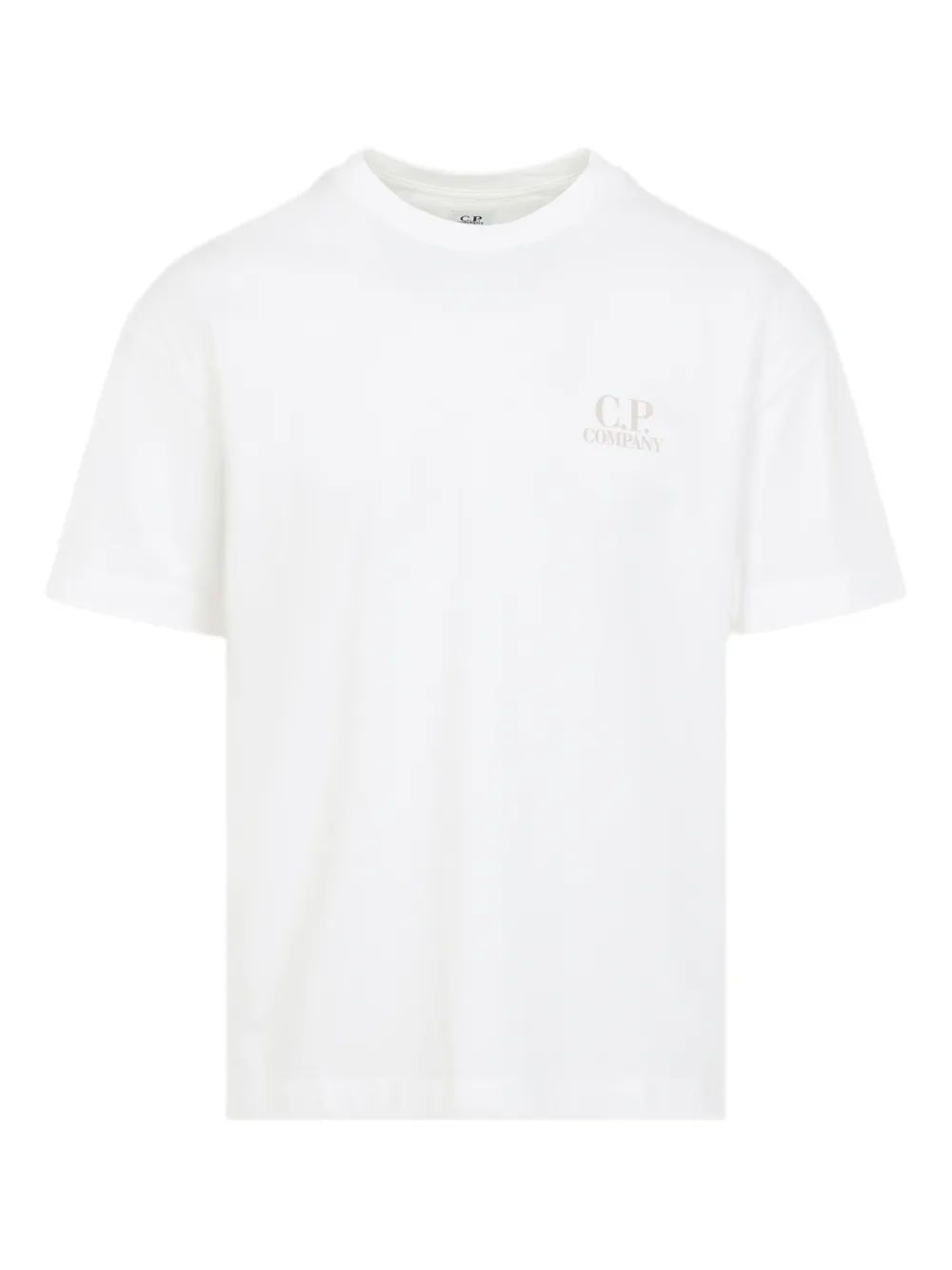 C.P. Company logo T-shirt - Bianco