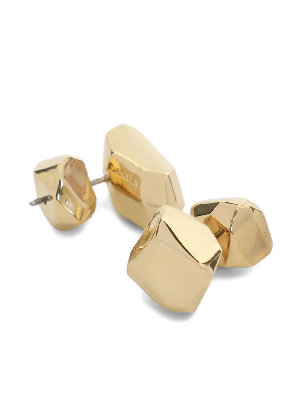  Lanvin Cubic-shape Studs - Gold 