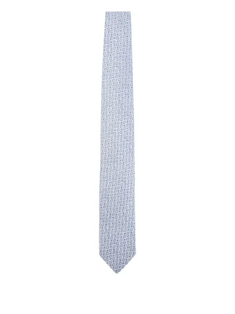 Lanvin losange-pattern tie