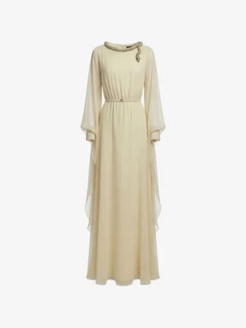 Saiid Kobeisy crystal-snake embellished dress