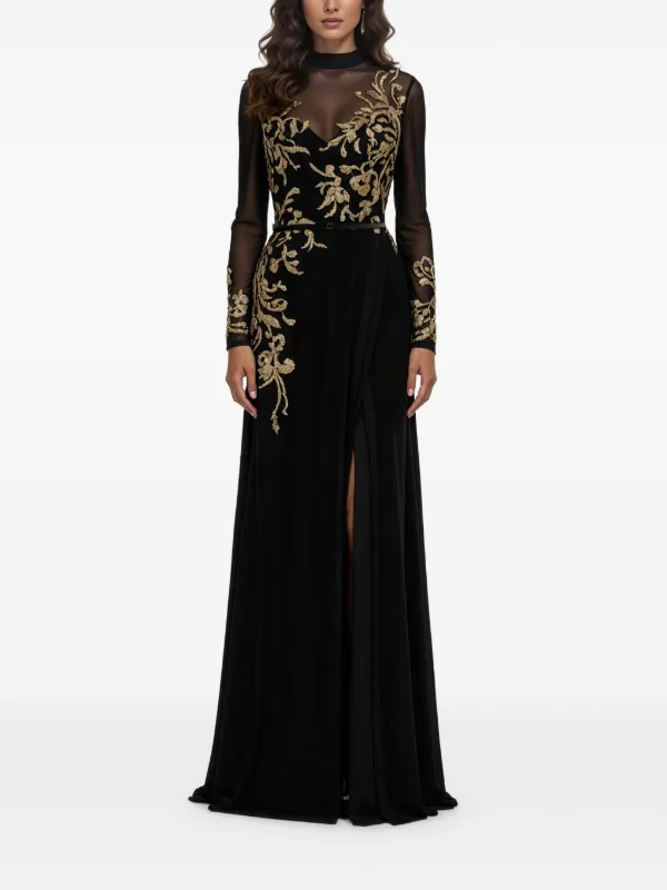 jacey embellished maxi dress Jacey Maxi Dress-Gold bequeendress