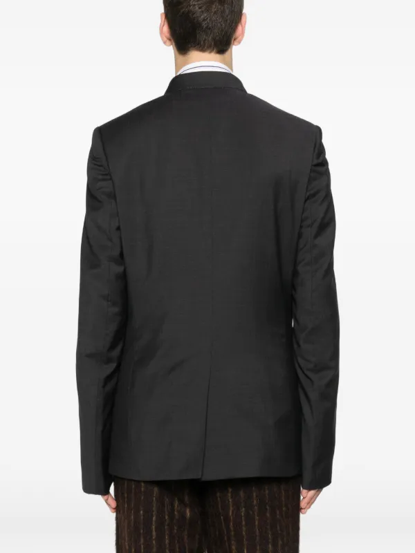 Martine Rose ジップアップ ダブルジャケット | ブラック | FARFETCH JP