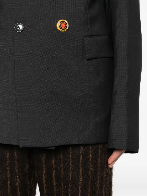 Martine Rose ジップアップ ダブルジャケット | ブラック | FARFETCH JP