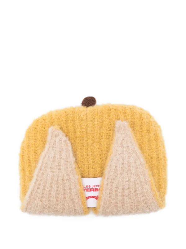 Charles Jeffrey Loverboy Chunky Banana Beanie | Yellow | FARFETCH