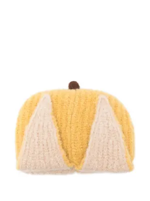 帽子 CHARLES JEFFREY LOVERBOY BANANA BEANIE Charles Jeffrey Loverboy Chunky Banana Beanie | Yellow | FARFETCH