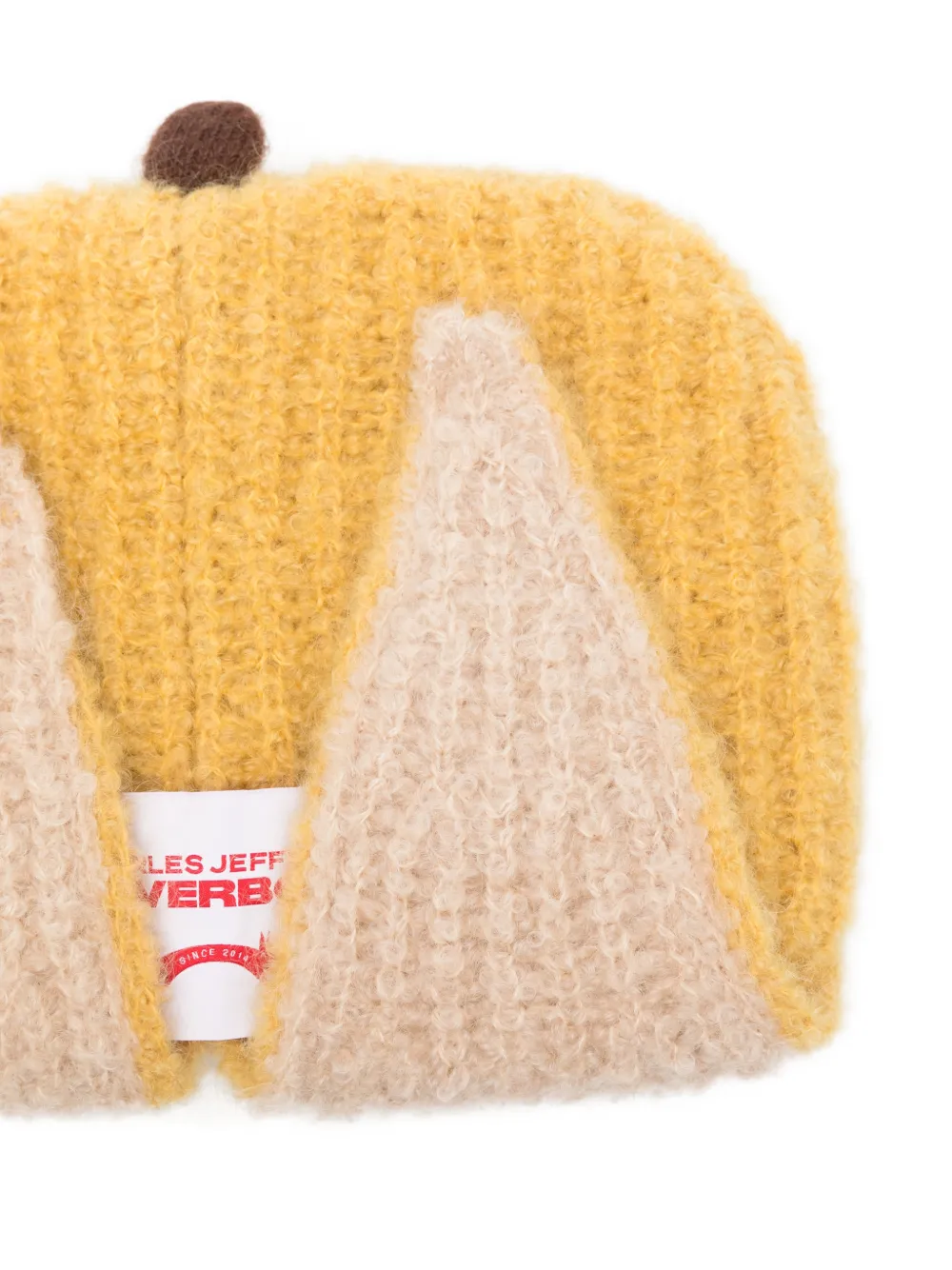 Charles Jeffrey Loverboy Chunky Banana Beanie | Yellow | FARFETCH NO
