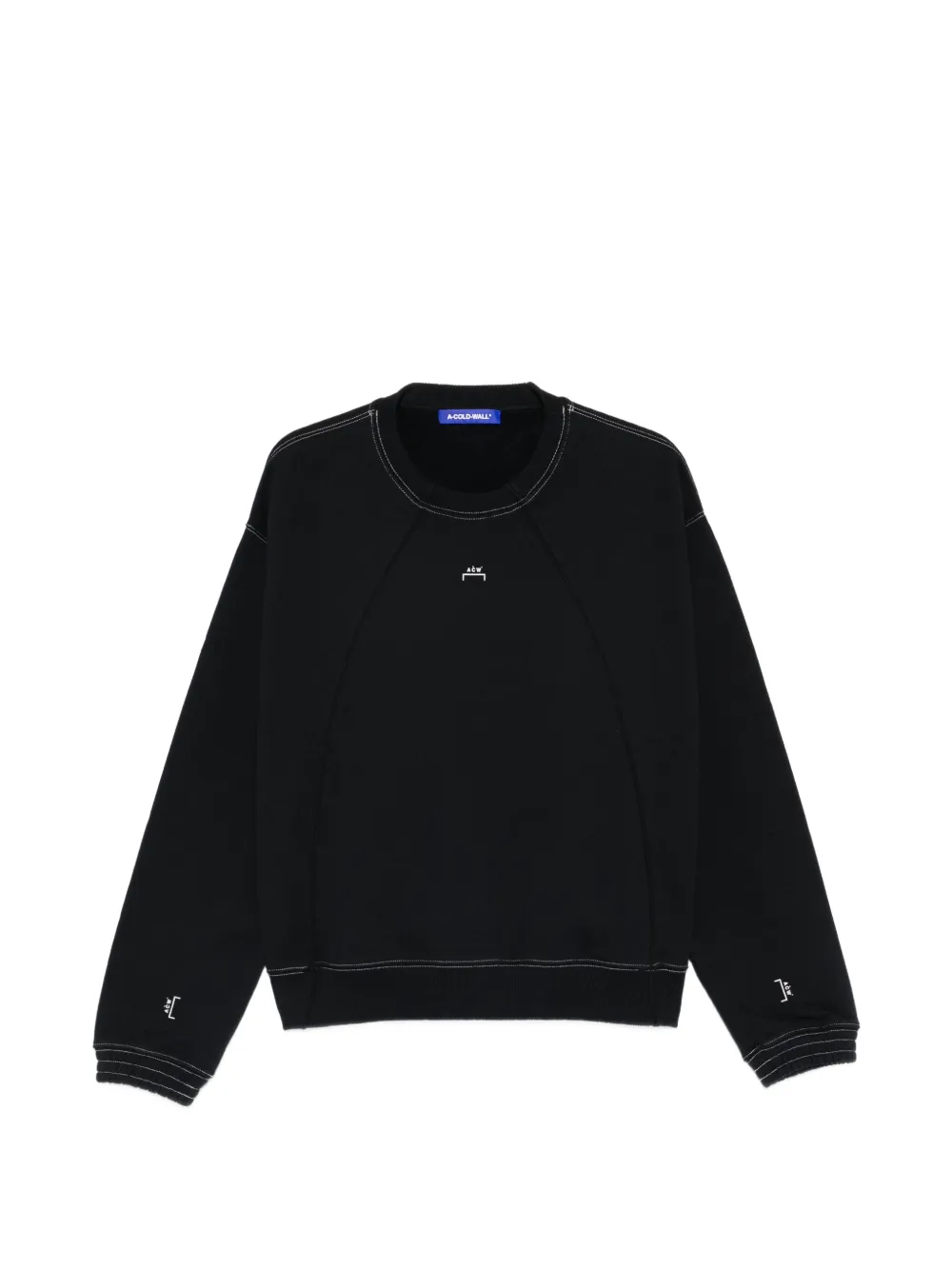 A-COLD-WALL* Felpa Millbank girocollo - Nero