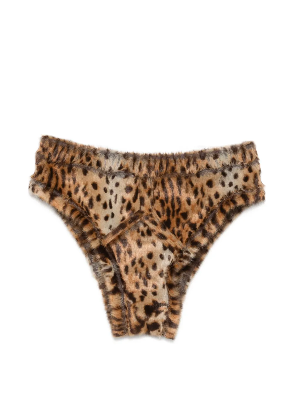 Martine Rose animal-print shorts - Marrone