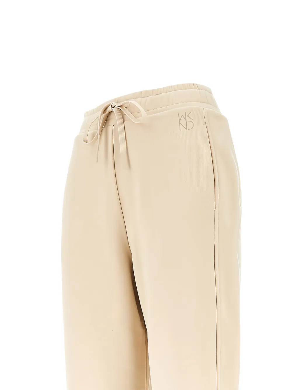 Weekend Max Mara Drawstring Track Pants In Neutral