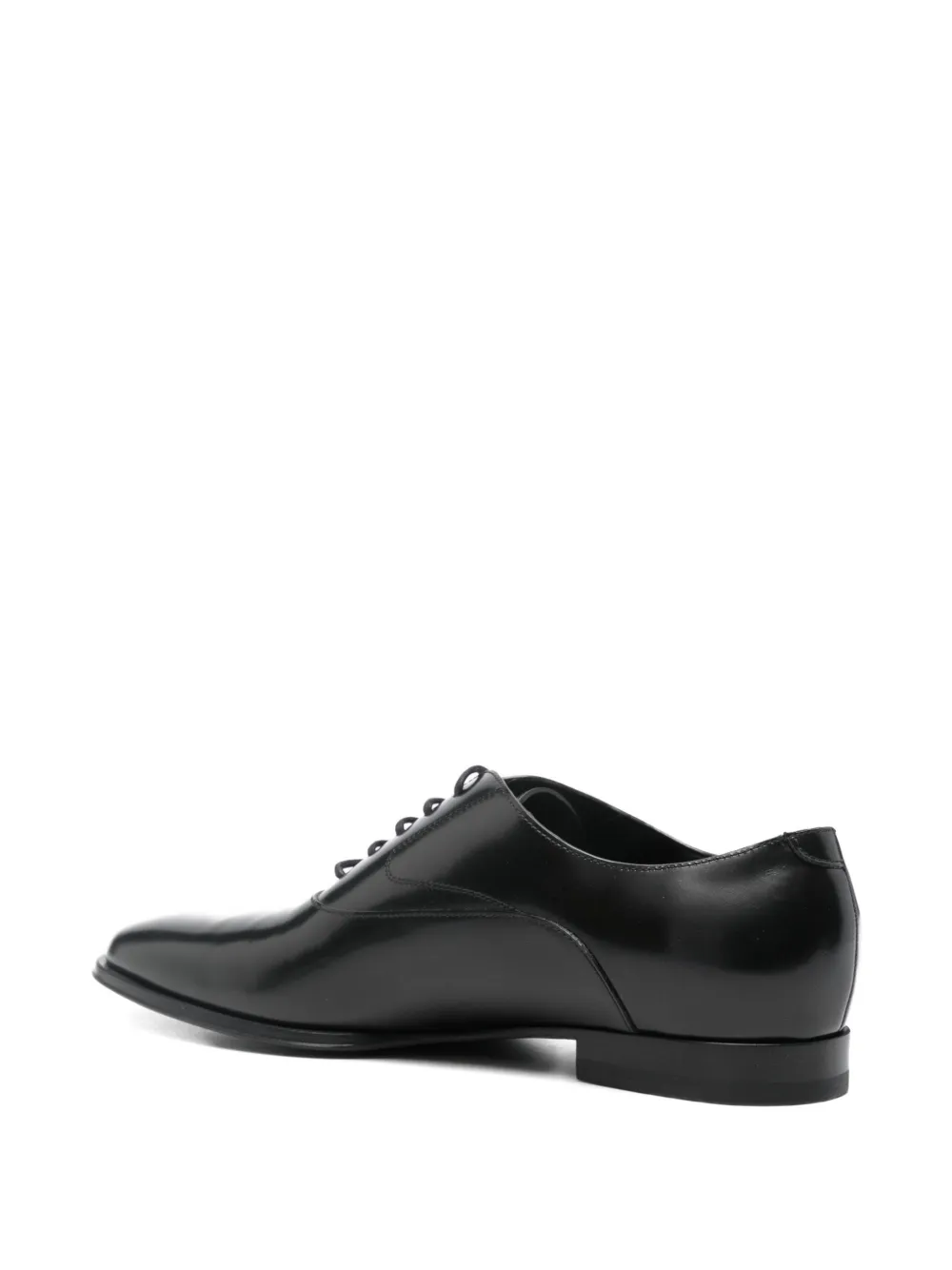 FENDI Leren Oxford schoenen Zwart