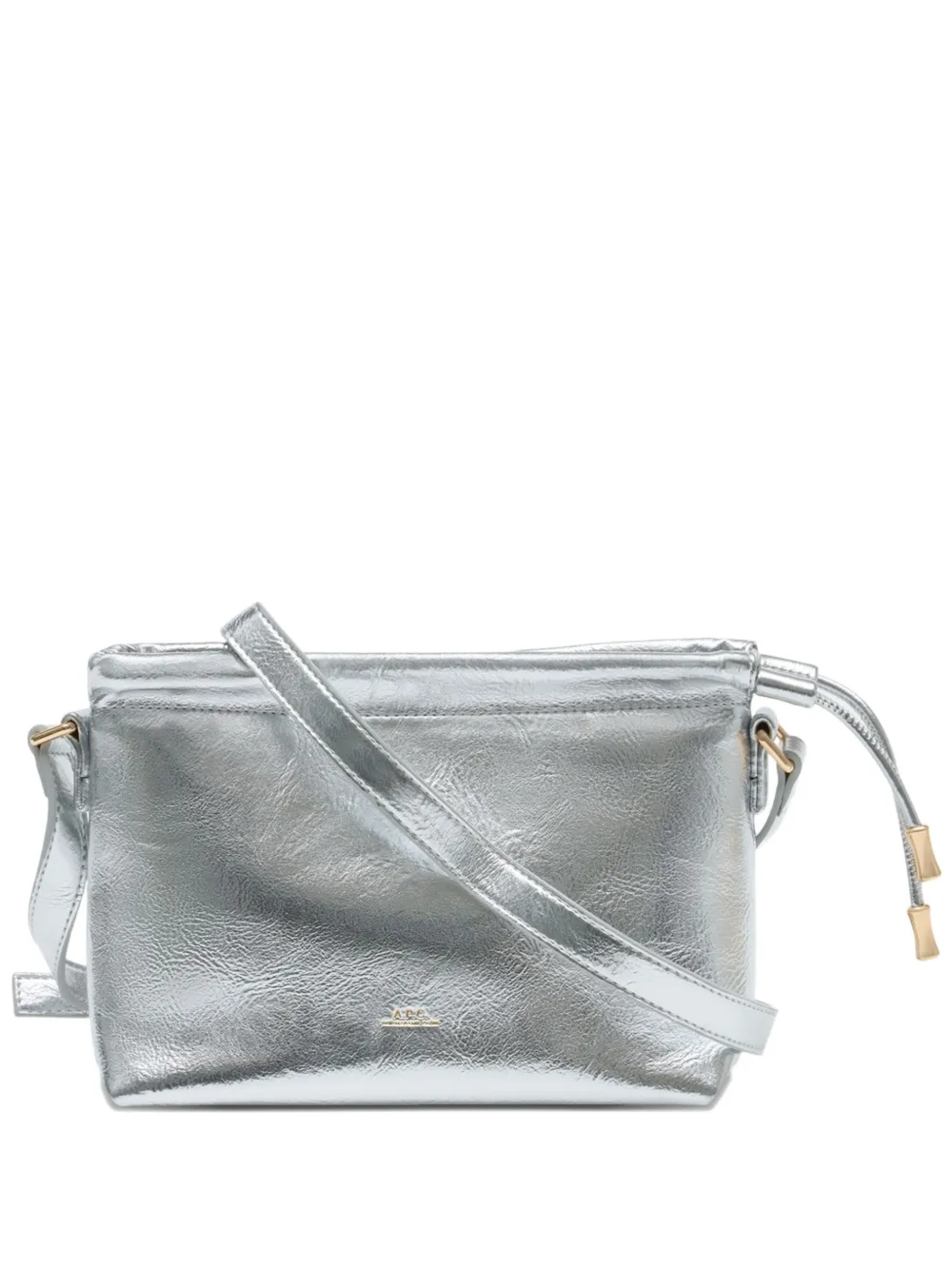 A.P.C. mini Ninon crossbody bag - Argento