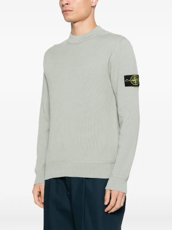 Stone Island クルーネック セーター | グリーン | FARFETCH JP